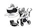 Orbit Baby Stroller Travel System G2 with Bassinet Cradle G2 Black Slate
