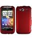 HTC Wildfire Rubberized Shield Hard Case - Red