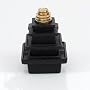 ICD Robert Welch Designer Square Cast Iron Kitchen Weights (Metric), Brass