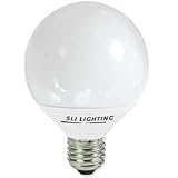 SLI Lighting Products - Globe Bulb, 60 Watts, 120 V, 8000 Hour Life - Sold as 1 EA - Compact Fluorescent Lamp (CFL) offers a compact, energy efficient alternative to incandescent and standard linear fluorescent products. The CFL design saves 75 percent electric costs. Globe-shaped, 14 watt G25 bulb offers the equivalent of 60 watts and an 8,000 hour life.