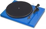Pro-Ject Debut Carbon Premium glänzend blau (Tonabnehmer Ortofon 2M Red)