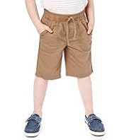 Pure Cotton Drawstring Twill Shorts