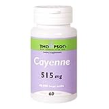 Cayenne 515mg - 60 caps, (THOMPSON NUTRITIONAL PRODUCTS)