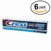 Crest Pro Health Night, Clean Mint, 7.8-Ounce Boxes (Pack of 6)