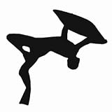 Inverted Bodyboarder 6 Die Cut Sticker