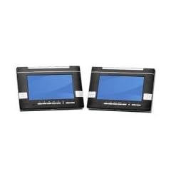 Reflexion DVD 7300 Tragbarer DVD-Player (17,8 cm (7 Zoll) LCD-Display, SD/MMC Kartenslots, USB 2.0) schwarz