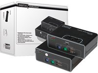 DIGITUS Combo KVM Extender PS/2 + USB bis 200m Cat5 max 1280x1024 1xSendeeinheit + 1xEmpfa Preisvergleich