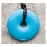 SmartMomTeethingBlingDonutShapedNecklace-Turquoise
