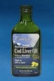 Carlson Norwegian Cod Liver Oil Liquid Lemon Flavor (8.4 oz)