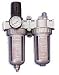 2 Pcs Air Filter &amp; Regulator Control Unit