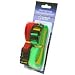 Cables To Go - 29856 - 11in Velcro Hook and Loop Cable Straps Bright Multi-Color 12Pk