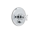 IMAGE OF RM8910-01 Huntington Brass Huntington Brass - RM8910-01- Remington PB Tub/Shower Valve Trim w/ diverter, Cross Handle, Chrome