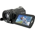 Praktica DVC 10.4 Camcorder (SD/SDHC-Card, 12-fach optischer Zoom, 7,6 cm (3 Zoll) Display, Foto Funktion mit 10 Megapixel, HDMI Full-HD 1080p) inkl.Tasche