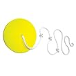 Yellow Disc Swing with Rope