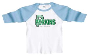 Perkins Name Of Champions Toddler Raglan T-Shirt