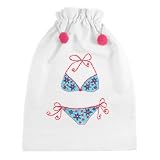 Wet Bathing Suit Bag, Bikini Design, by Zazendi