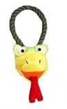 Vo-Toys Terrors Tug Frog Assorted Dog Toy