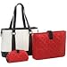 Nunzia Torino 15.4-inch Women's Laptop Tote (White)