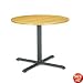 Single Column Cast Iron Base, 36w x 36d x 27-7/8h, Black