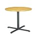 Round Tables - Single Column Cast Iron X Pedestal Base for 36"/42" Round Table Top, Black (HONBBX36P) Category: Conference Room Table Bases