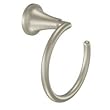 Moen YB5886BN ICON Brushed nickel towel ring (Not CA / VT Compliant)