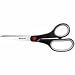 Westcott 13146 Soft Handle 8 Stainless Steel Bent Shears, 3 Cut, R/L Hand, Black Handle