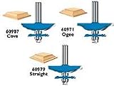 Ogee Raised Panel Bit with Back Cutter