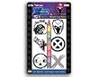 X-Men Tattoos and Metallic Face Paint