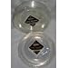 6 INCH CLEAR PLASTIC ENTREE PLATES /50