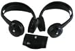 Ple PLVWH6 One Pair Wireless Infrared Stereo Headphones w/Transmitter