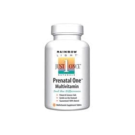 Rainbow Light Just Once Prenatal One Multivitamin