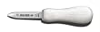 Sani-Safe 2-3/4" Oyster Knife, New Haven Pattern, White Handle