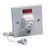 45 Amp Pull Cord Switch Double Pole with Neon