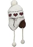 VANS Mütze G SNOW HEARTS BEANIE, Winter Wht/Port