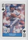 1990 U.S. Playing Cards All-Stars #10C - Dave Stieb