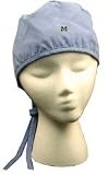 Michigan Wolverines Sky Blue Scrub Cap