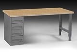 60 X 30 Workbench W/4-Drawers
