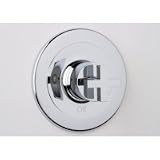 Rohl Modern pressure balance trim concealed bath or shower mixer without diverter with cross handle BA100X-STN
