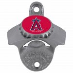 Anaheim Angels Wall Mounted Bottle Opener - Mounting Screws Included