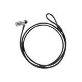 PC Guardian Ezolution Ultra Combo Lock 2291-75 Master Coded - Security cable lock - black - 6 ft