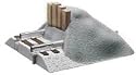 Lionel FasTrack Earthen Bumper (2 pack) - 612059