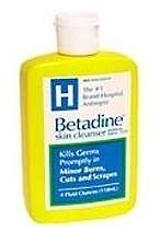 Betadine skin cleanser - 4 oz Betadine skin cleanser - 4 oz