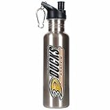 Anaheim Ducks - NHL 26oz stainless steel water bottle with Pop-up Spout
