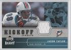 2005 Upper Deck Kickoff Game Jerseys #KJJT - Jason Taylor