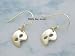 Phantom of the Opera Phantom Mask 14K Gold Earrings