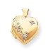 14k Diamond Heart Locket