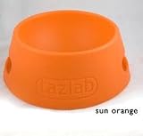 Tazlab Aqua-Fur Travel Bowl - Sun Orange