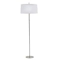 Simplistic Design Floor Lamp - Brushed Steel