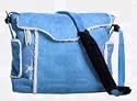 Wallaboo Messenger Bag Blue