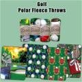 Golf Polar Fleece Blanket Throw Case Pack 24 333859